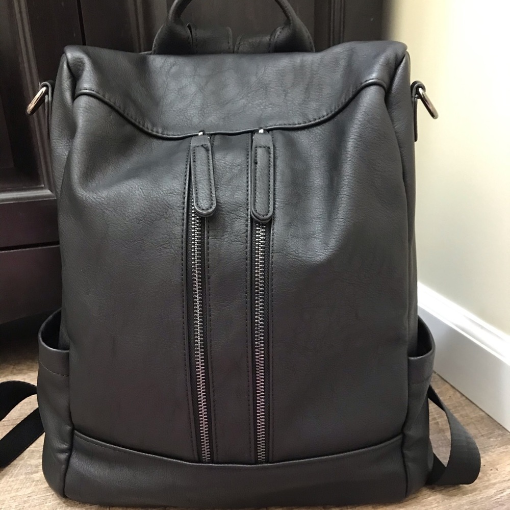 100% Genuine Leather Anti-theft Backpack